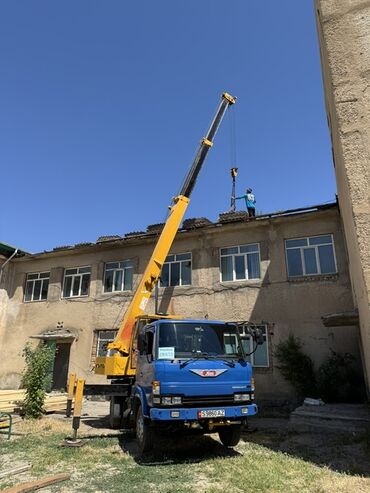 Автовышки, краны: Кран | Стрела 21 м. 5000 т | Борт 5000 кг