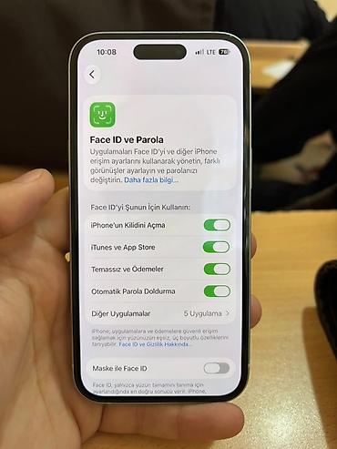 apl: IPhone 15, 128 GB, Mavi, Face ID — 9