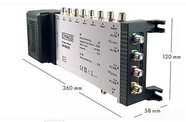 Aksesoari za TV i video: Schwaiger SEW4058 SAT multiswitch 5/8 - Tip: SAT multiswitch sa 5 — 3