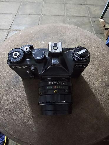 iphone 16 qiymət: Zenit ET SLR fotoaparat + Helios 44M-4 58mm f/2 obyektiv - 35 mm — 2