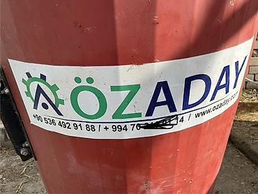 ÖZADAY elektrikli yem və ot qarışdırıcısı – 1 m³ - Həcm: 1 m³ (korpus — 8