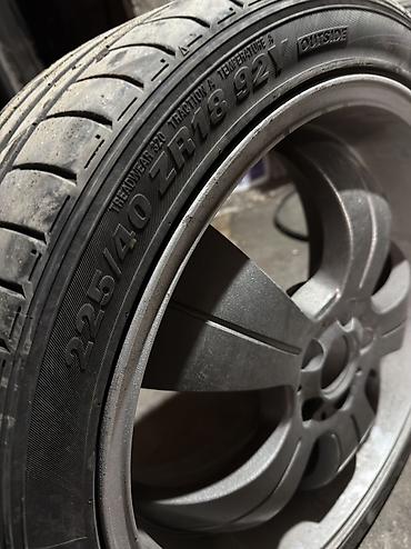 aeolus e70: Колеса в сборе 225 / 40 / R 18, Лето, Б/у, Комплект, Легковые, отверстий - 5 — 1
