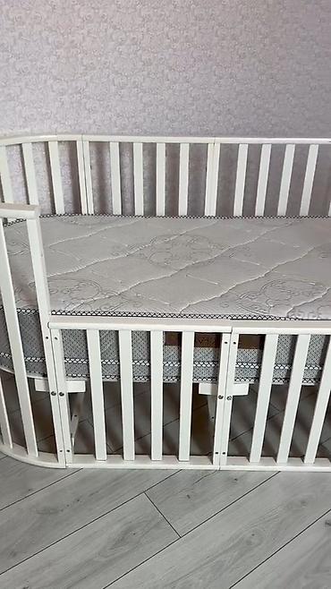 chicco besik: Oval uşaq beşiyi və ortopedik döşək dəsti - Forma: oval, müasir — 5