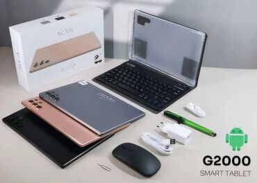 Планшеттер: Планшет, Samsung, эс тутум 256 ГБ, 5" - 6", 4G (LTE), Жаңы, Классикалык түсү - Боз