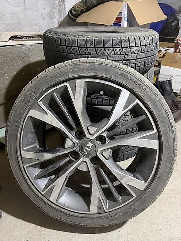 Шиналар жана дисктер: Комплект колес KIA: литые диски + шины 195/45 R16 - Оригинальные — 1