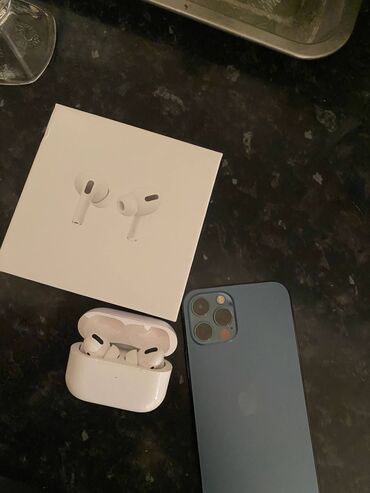айфон бу бишкек: IPhone 12 Pro, Б/у, 256 ГБ, Blue Titanium, 84 %