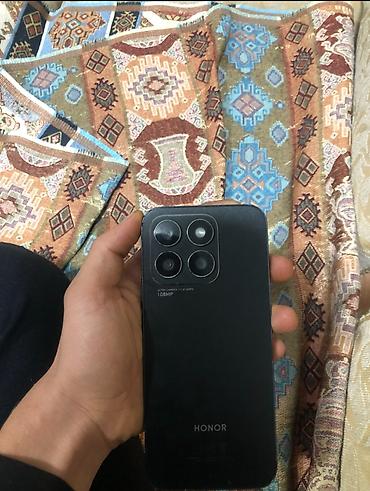 sadə telefon: Honor X8b, 256 GB, rəng - Qara, Zəmanət, Barmaq izi, Simsiz şarj — 3