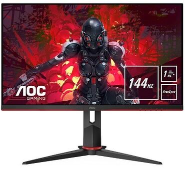 музыкальные колонки: Монитор, AOC, Б/у, LED, 23" - 24"