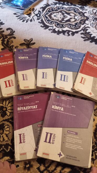 LDV: DİM Test Topluları dəsti Fənlər: - Riyaziyyat (II hissə, 2019) -