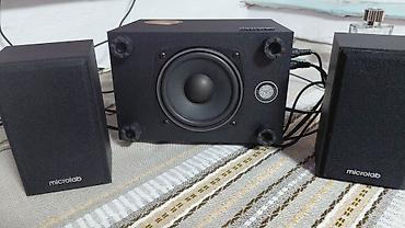подголовники с монитором: Акустическая система Microlab M-105 (2.1) - Комплект: сабвуфер + 2 — 4
