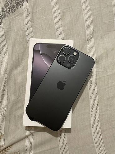 IPhone 16 Pro Max, Б/у, 256 ГБ, Черный, Коробка, 89 % at lalafo.kg IPhone 16 Pro Max, Б/у, 256 ГБ, Черный, Коробка, 89 %