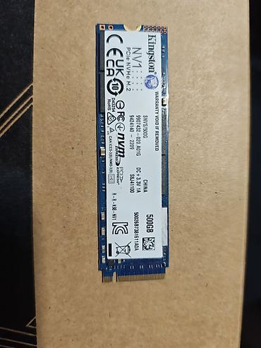 Накопитель для ПК, Б/у, Kingston, SSD, 512 ГБ, 1.8", Для ПК