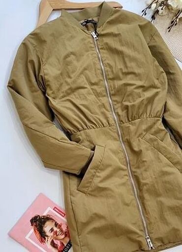 Otaq bitkiləri: Zara devetüyü rəngli, uzunqol bomber don. Ön hissədən — 16