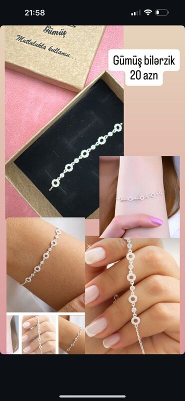 Bilərziklər: Bilərzik, Gümüş, 916 Əyar — 2