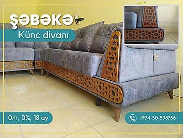 Divanlar: Künc divan, Yeni, Açılan, Bazalı, Şəhərdaxili pulsuz çatdırılma — 6