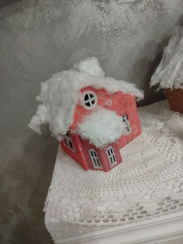 Praznična dekoracija: Set ukrasa, bоја - Bela, Novo — 6