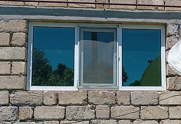 en ucuz jaluzi perde: İşlənmiş İkiqat şüşə paketi Plastik pəncərə, Еni: 100 sm, Uzunluğu: 200 sm — 1