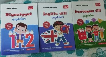 рабочая тетрадь по математике 3 класс азербайджан: İbtidai sinif üçün Azərbaycan dili, Ingilis dili, Riyaziyyat qaydaları