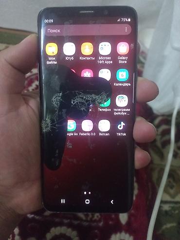 старый самсунг: Samsung Galaxy S9 Plus, Б/у, 64 ГБ, цвет - Черный, 2 SIM — 2