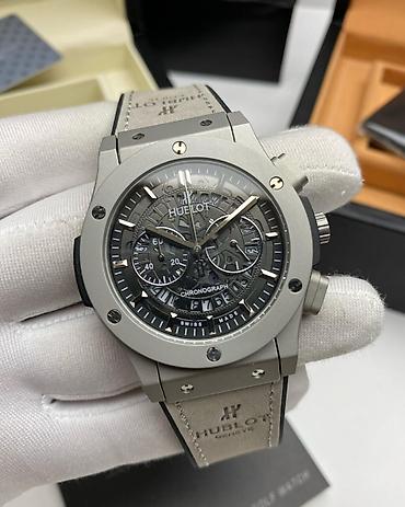 Aksesuarlar: Hublot Geneve kişi qol saatı – kronoqraf funksiyalı model - Korpus — 1