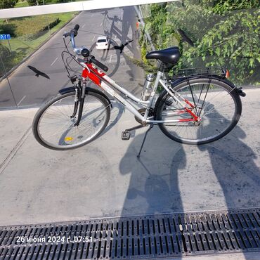 Şəhər velosipedləri: İşlənmiş Şəhər velosipedi 28", sürətlərin sayı: 21, Ünvandan götürmə — 8