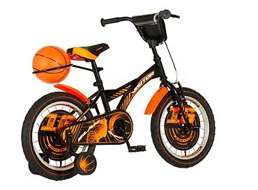 modne patike: Bicikl kids Visitor Basket 16" – crno/narandžasti, polu mat Opis: - — 3