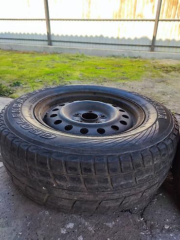 диски 15 5 130: Колеса в сборе 215 / 70 / R 15, Б/у, 1 шт, Железные, отверстий - 5 — 4