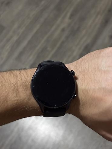 Smart saatlar: Amazfit GTR 3 (Sport versiyası) ağıllı saat - Qara rəng, dairəvi — 4