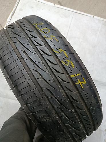 Транспорт: Шины 205 / 55 / R 17, Лето, Б/у, 1 шт, Легковые, Япония, Bridgestone — 1
