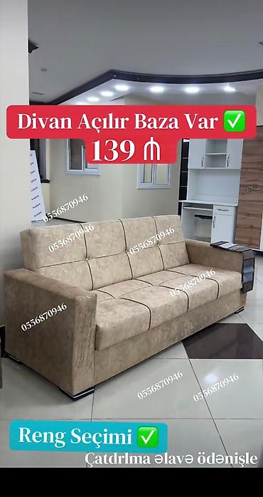 balaca divanlar: Divan, Yeni, Açılan, Bazalı, Parça, Ödənişli çatdırılma — 1