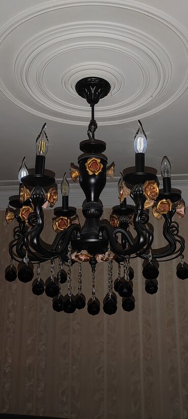 çilçıraq modelləri: Çılçıraq, 6 lampa