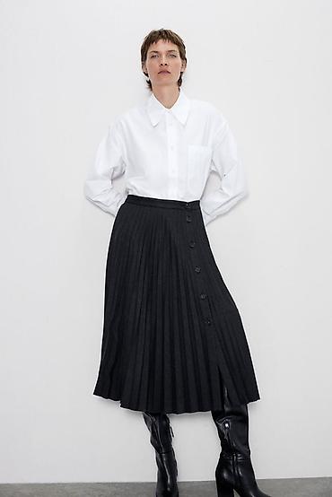 yun corab: Midi Ətək, Zara, Yun, S — 3