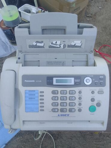 qaş aparati: Panasonic KX-FL403 lazer faks aparatı və kopiyalama funksiyası -