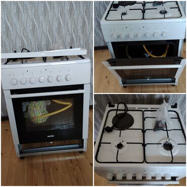 gaz soba: Plitə Qazlı, Ayrıca dayanan, 4 gözlü