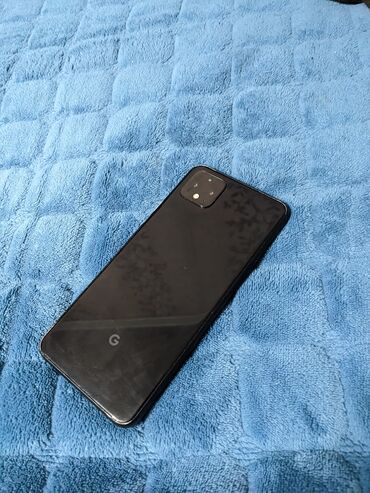 xr телефон: Google Pixel 4 XL, Б/у, 128 ГБ, цвет - Черный, 2 SIM