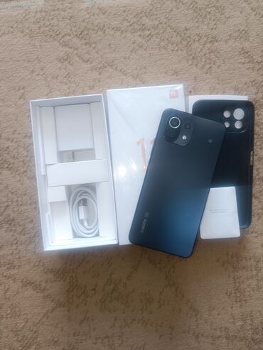 Xiaomi, Mi 11 Lite, Б/у, 128 ГБ, цвет - Черный, 2 SIM