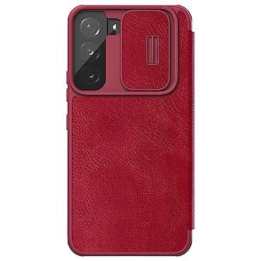 Maske i futrole za telefone: Maska Nillkin Qin Pro za Samsung S906B Galaxy S22 Plus 5G crvena — 2