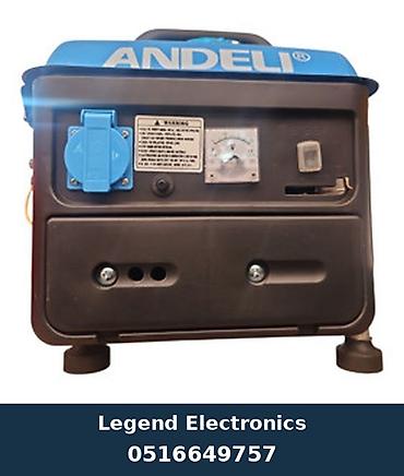 mini generator satışı: Elan başlığı: Benzin generatoru Andeli 1 kV Elan mətni: Andeli — 1