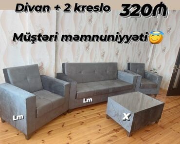 puf divan: Угловой диван, 2 кресла, С подъемным механизмом