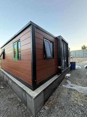 Модульный дом с санузлом и отделкой - Компактный одноэтажный модуль