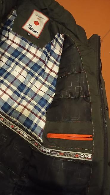 bomber kurtka: Kişi qış gödəkçəsi – CRBN CORBONA, ölçü 52 - Rəng: tünd yaşıl (xa ki — 2
