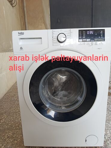 Paltaryuyan maşınlar: Paltaryuyan maşın Beko, 7 kq, Avtomat, Qurutmasız, Kredit yoxdur