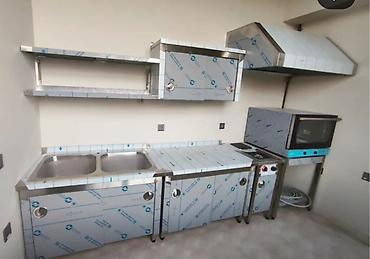 restoran: Professionallər üçün paslanmayan poladdan hazırlanmış restoran mətbəx — 1