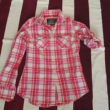 Košulje: SUPERDRY KOŠULJA, KAO NOVA,VEL.M, ELEGANT BELA KOSULJA VEL.S | Org — 1