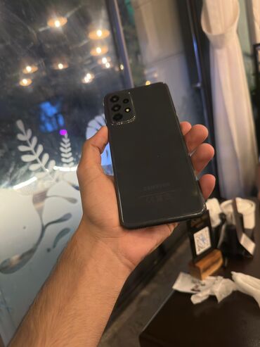 mikrofon satışı: Samsung Galaxy A23, 64 GB, rəng - Qara, Barmaq izi