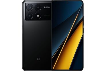 сим: Poco X6 Pro 5G, Б/у, 256 ГБ, цвет - Черный, 1 SIM, 2 SIM, eSIM