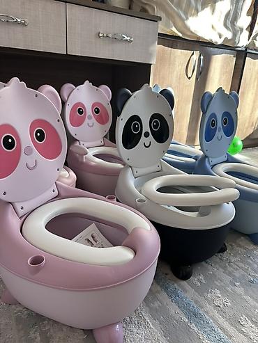 Горшки: Детский горшок в виде панды - Удобная анатомическая форма с мягким — 1