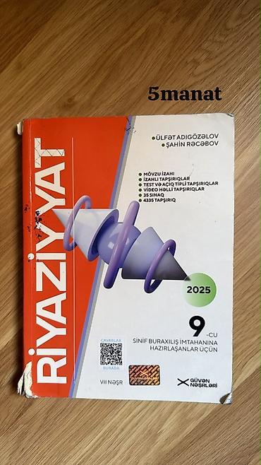 Tədris ədəbiyyatı: 🛑🛑🛑 Kitabların 80% Yenidir,Təcili ehtiyac olduguna görə satılır — 6