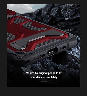 Maske i futrole za telefone: Maska Nillkin Adventurer Pro za iPhone 14 Pro Max 6.7 crna. Uz brzu — 10