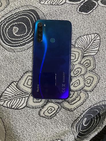 iphone 13 min: Redmi 8, 64 GB, rəng - Göy, Barmaq izi — 1